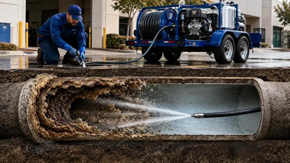 Sewer Pipe Descaling in Randsburg